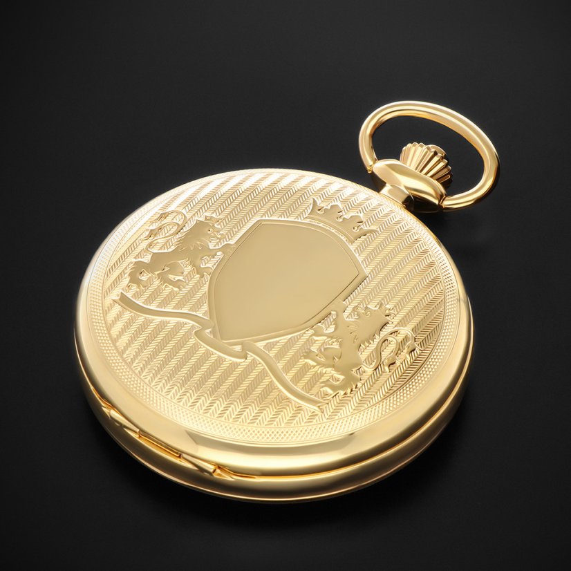 Kapesní mechanické hodinky PRIM Pocket Roman Symbol - D - W04P.13224.D