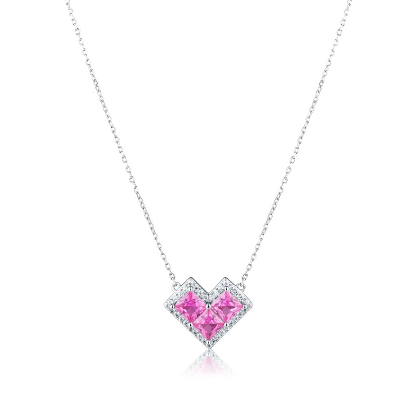 Strieborný náhrdelník JVD SVLN0691XK6R145