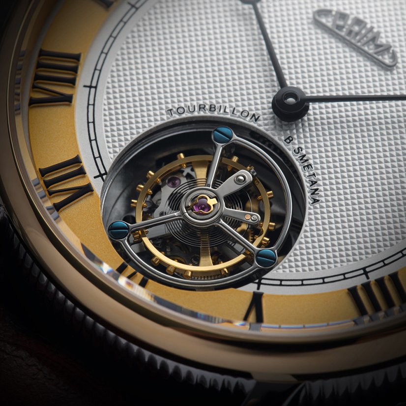 PRIM Tourbillon Bedřich Smetana Gold - C - W91P.13235.C