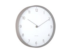 Dizajnové nástenné hodiny 6057GY Karlsson 30cm