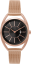 Růžovo-černé dámské hodinky MINET ICON ROSE GOLD BLACK MESH