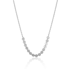Stříbrný náhrdelník JVD SVLN0702S750045