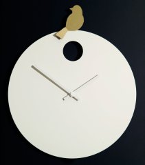 Dizajnové nástenné hodiny Diamantini&Domeniconi 394 gold Bird 40cm
