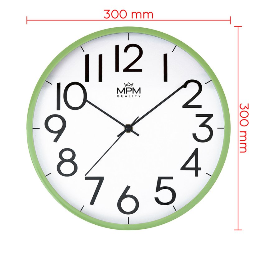Hodiny s tichým chodom MPM E01.4188.40
