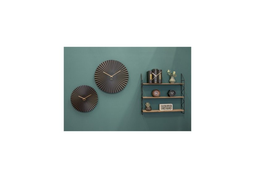 Dizajnové nástenné hodiny 5657BK Karlsson 40cm