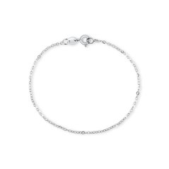 Strieborný náramok JVD SVLCTWFZBJ12717 (17cm)