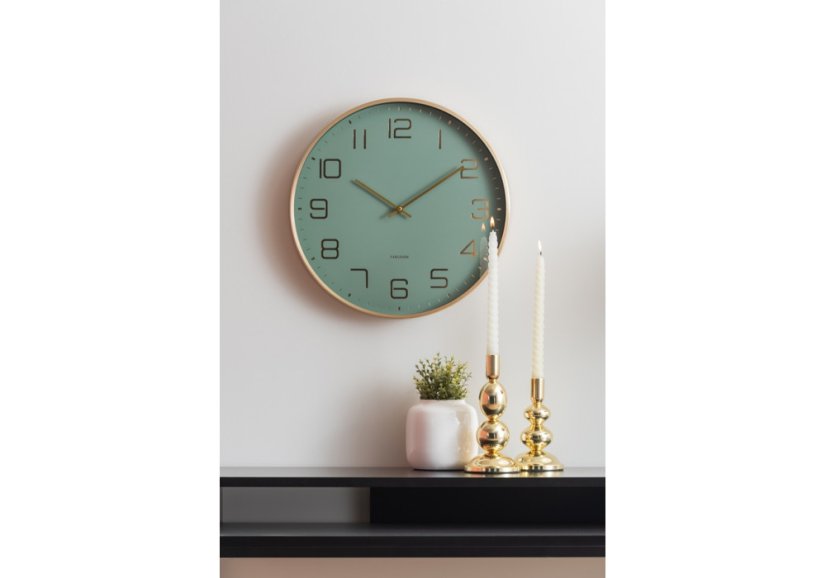 Dizajnové nástenné hodiny 5973GR Karlsson 40cm
