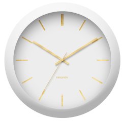 Dizajnové nástenné hodiny 5840WH Karlsson 40cm