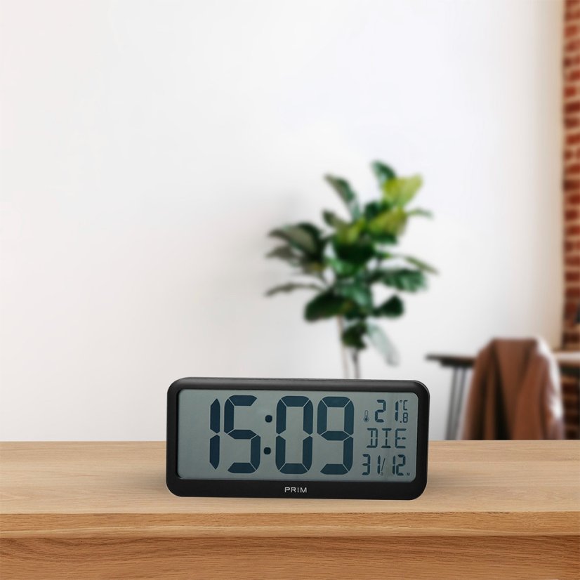 Digitální rádiem řízené hodiny PRIM Radio Nika - E01.4298.90