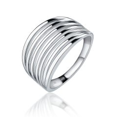 Stříbrný prsten JVD SVLR1343XK80053
