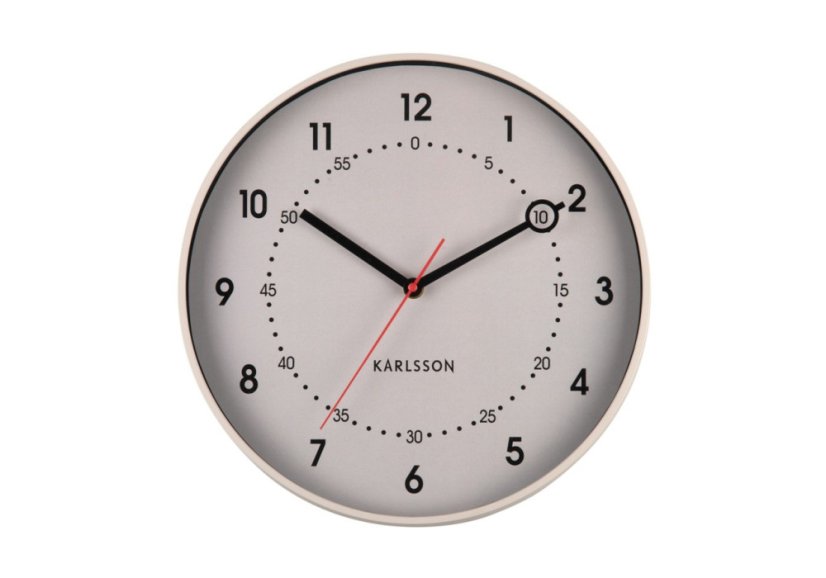 Designové nástěnné hodiny 6038WG Karlsson 32cm