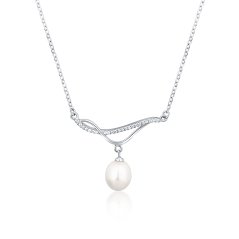 Stříbrný náhrdelník JVD SVLN0354SD2P145