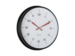 Dizajnové nástenné hodiny 6056BK Karlsson 30cm