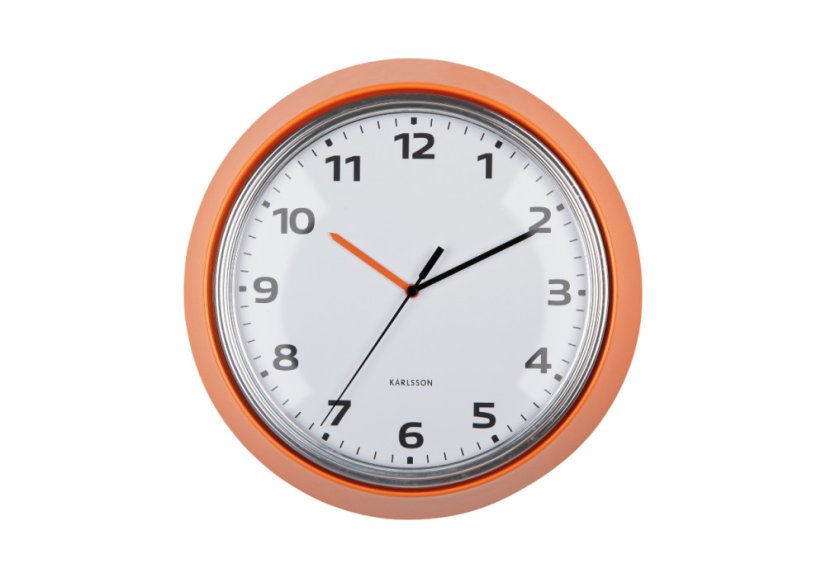 Dizajnové nástenné hodiny 6006OR Karlsson 34cm