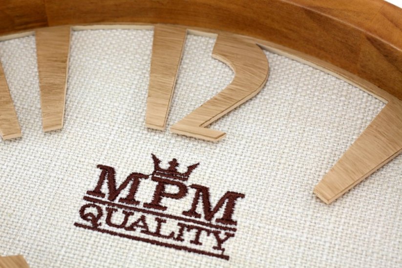 Dřevěné hodiny MPM E07.3660.5092