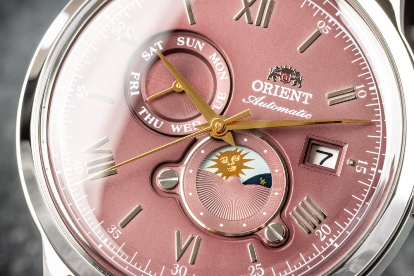 Orient Classic Bambino 2nd Generation Version9 Sun & Moon Automatic RA-AK0807R30B Limited Edition 9500pcs