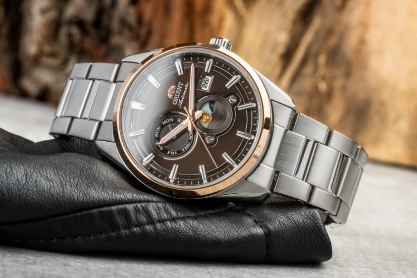 Orient Contemporary Stretto Sun & Moon Automatic RA-AK0313Y30B