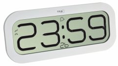 TFA 60.4514.02 - Rádiovo riadené hodiny s melódiou BimBam biele
