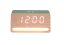 LED hodiny-budík 6078GR Karlsson s nabíječkou smartphonů 16cm
