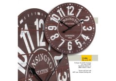 Designové nástěnné hodiny 21496 Lowell 60cm