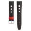 Kožený řemínek na hodinky PRIM RB.13245 (22 mm) - černočervený - RB.13245.2220.9020.XL1