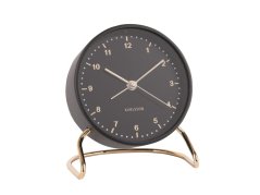 Dizajnový budík 5764BK Karlsson 11cm