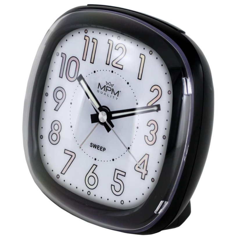 Budík s tichým chodem MPM C01.3067.90