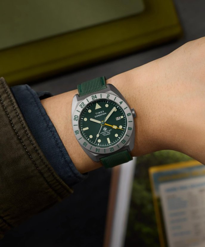 Timex Expedition Pioneer Titanium Automatic GMT TW2Y63400UK
