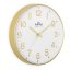 Nástenné hodiny s tichým chodom MPM Aurumis - zlaté - E01.4593.80