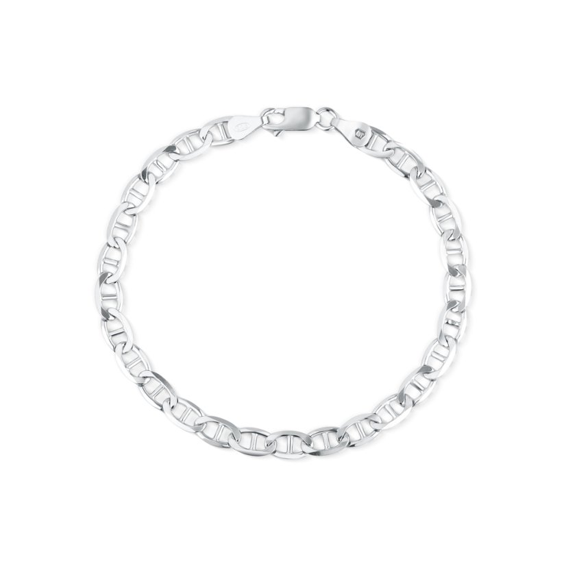 Strieborný náramok JVD SVLCRPMSLJ16L19 (19cm)