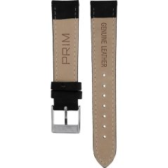 Kožený řemínek PRIM RB.15818 (17 mm) - černý - RB.15818.1716.9090.L