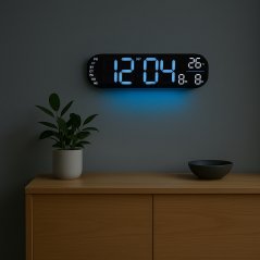 Digitálne svietiace hodiny s češtinou JVD DH5502.2