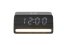 LED hodiny-budík 6078BK Karlsson s nabíječkou smartphonů 16cm