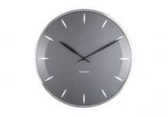 Dizajnové nástenné hodiny 5761GY Karlsson 40cm
