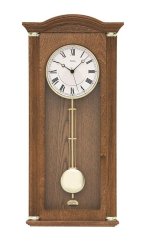 Nástěnné kyvadlové hodiny 5014/4 AMS 64cm řízené rádiovým signálem DCF