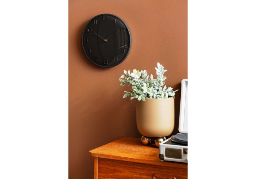 Dizajnové nástenné hodiny 6084BK Karlsson 31cm