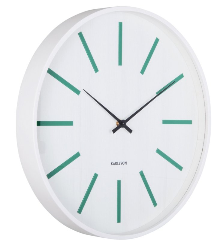 Dizajnové nástenné hodiny 6144GR Karlsson 40cm