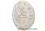 Dizajnové hodiny 10-202 CalleaDesign 60cm (viac farieb) Farba čierna klasik-5 - RAL9017