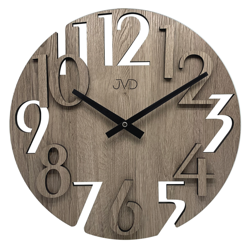 Dřevěné hodiny JVD HT113.1