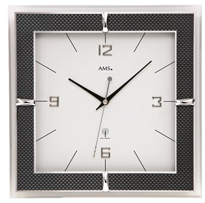 Nástěnné hodiny 5855 AMS řízené rádiovým signálem 30cm Nástěnné hodiny 5855 AMS řízené rádiovým signálem 30cm