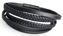 Pánský náramek Boccia Titanium 03088-0121