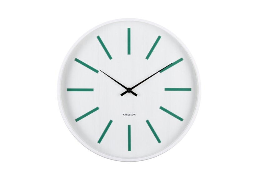 Dizajnové nástenné hodiny 6144GR Karlsson 40cm