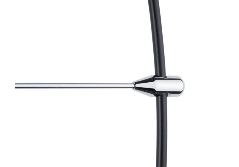 Luxusní designové nástěnné hodiny Nomon Bilbao L 110cm, černo-černé