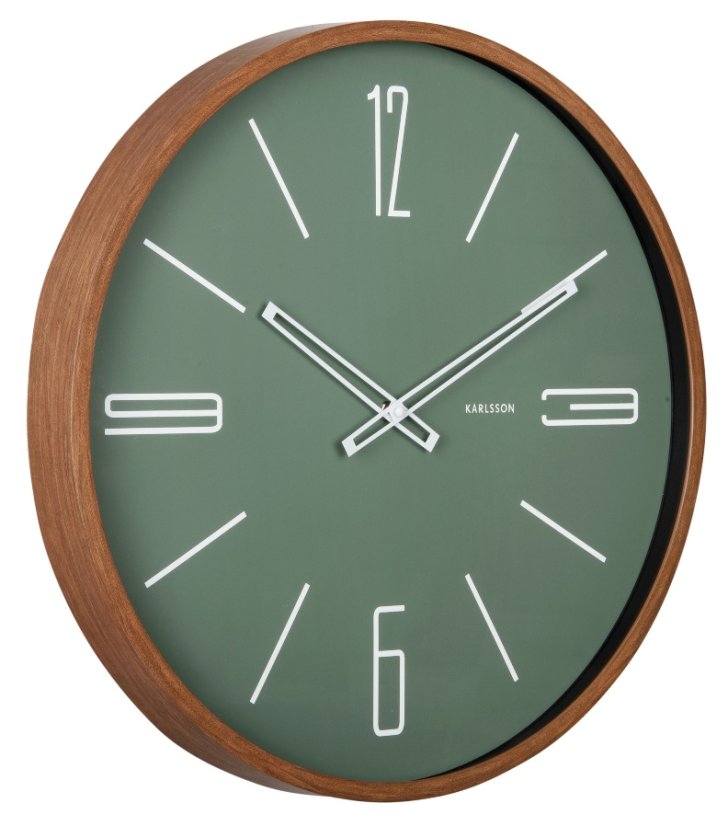 Dizajnové nástenné hodiny 6089GR Karlsson 50cm