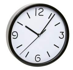 TFA 60.3033.01 - Nástenné hodiny - čierne