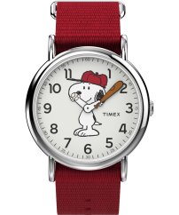 Timex Peanuts Weekender Snoopy Baseball TW2R414006B