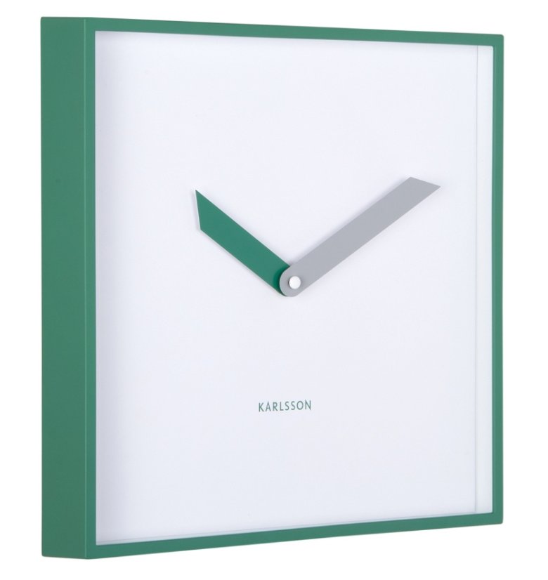 Dizajnové nástenné hodiny 6112GR Karlsson 28cm