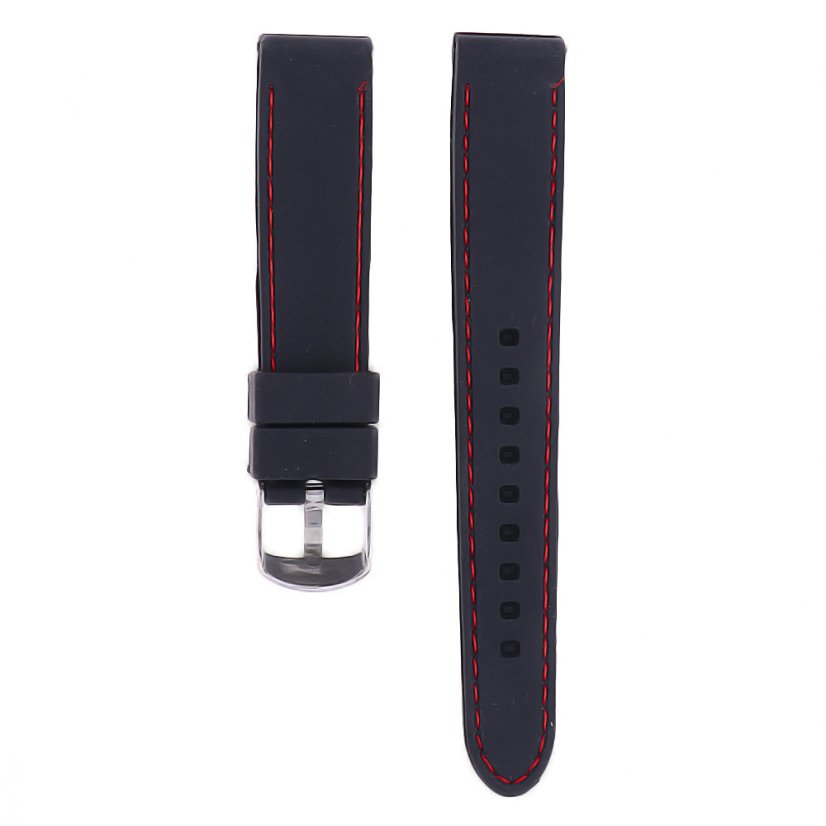 Silikonový řemínek na hodinky RJ.15639.18.9020.L (18 mm)