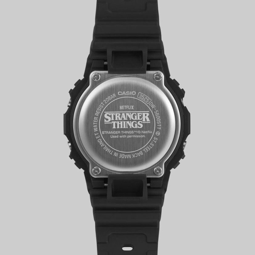 CASIO DW-5600STT-1ER G-Shock Stranger Things collaboration models