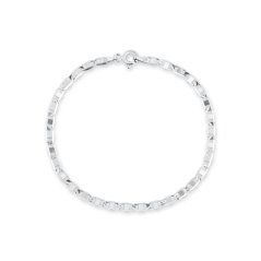 Strieborný náramok JVD SVLCOPQ0SJ16017 (17cm)